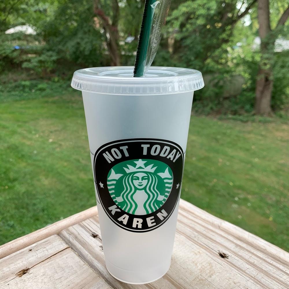 New Starbucks Custom Reusable Cold Cup - Picture 2 of 2